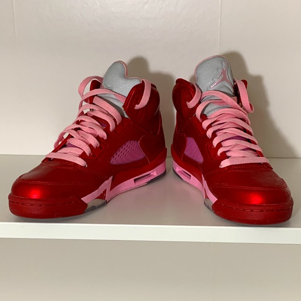 Air Jordan 5 Retro, Red, UK 3.5, EUR 36, CM 23, BR 34.5
